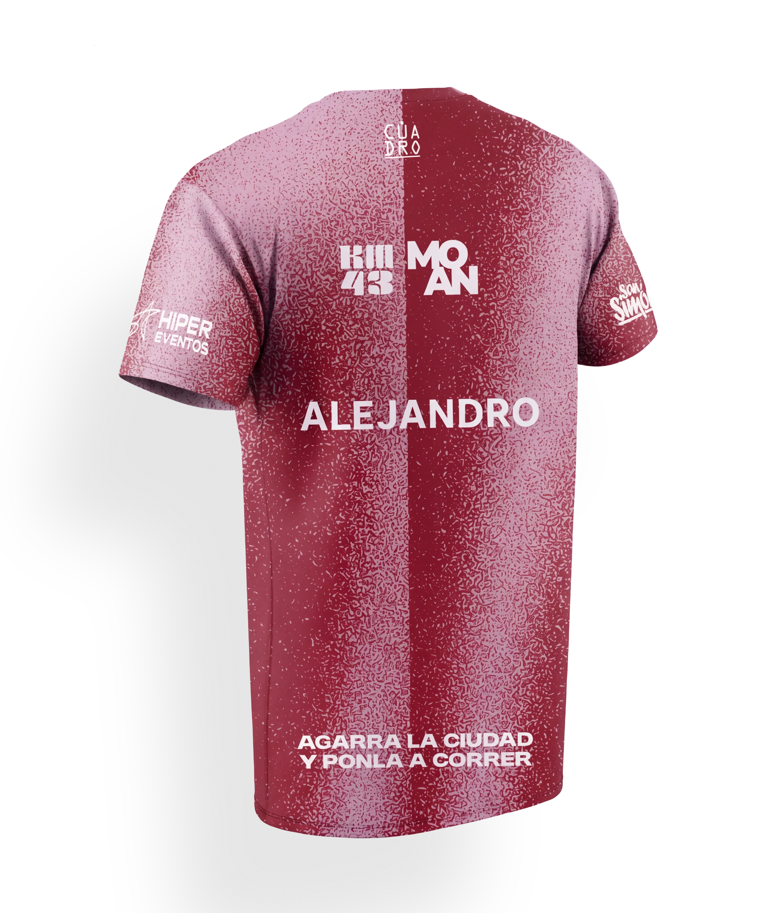 Franela personalizada 10K de Valencia